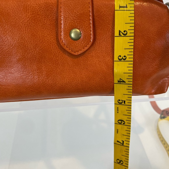 ORANGE CLUTCH CROSSBODY BAG - Picture 10 of 11